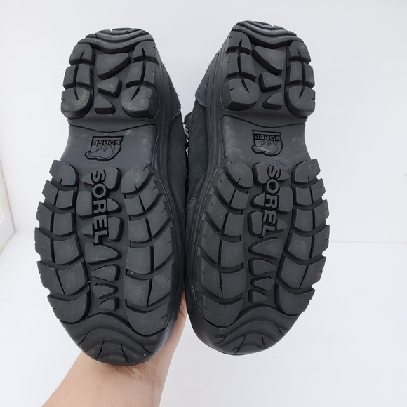 *GUC* SOREL Black Waterfall Waterproof Tall Boot - Picture 7 of 8